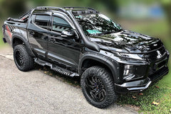 Door Guard Side Protector Cover Cladding For Mitsubishi Triton MR 2021 2022 Door Guard Side Protector Cover Cladding For Mitsubishi Triton MR 2021 2022