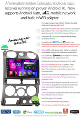 9" Android Car MP3 Player For Isuzu D-Max DMax RC 2007-2012 Stereo Radio MP4