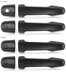 Matt Manual Remote Key Door Handle Cover Guard For Mitsubishi Triton MQ MR Matt Manual Remote Key Door Handle Cover Guard For Mitsubishi Triton MQ MR
