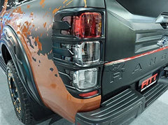 Head Light And Tail Light Guards for Ford Ranger PX2 MK2 T6 2016 2017 Matte Black Front Tail Rear Light Lamp Covers Trims Head Light And Tail Light Guards for Ford Ranger PX2 MK2 T6 2016 2017 Matte Black Front Tail Rear Light Lamp Covers Trims