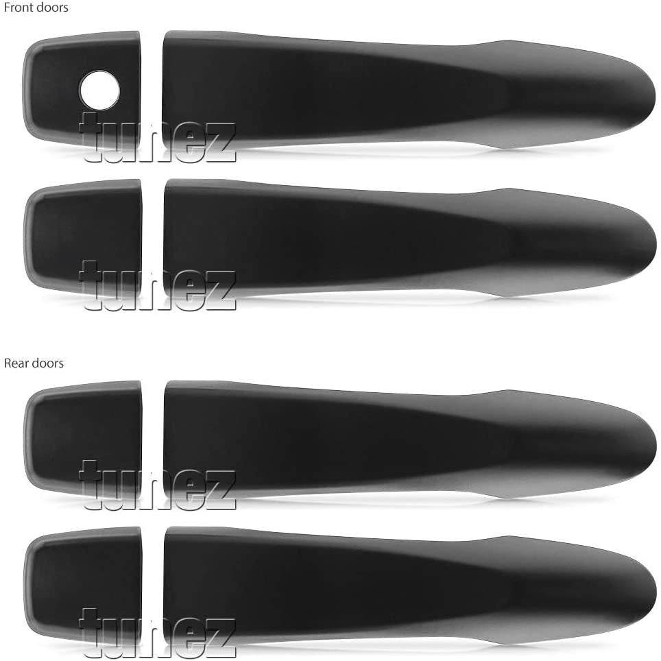 Matte Matt Remote Manual Door Handle Cover Key For Nissan Navara NP300 D23