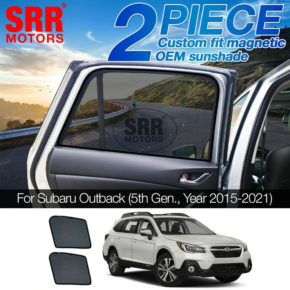 Custom Magnetic Sun Shade Rear Door Car Window For Subaru Outback 5Gen 2015-2020 Custom Magnetic Sun Shade Rear Door Car Window For Subaru Outback 5Gen 2015-2020