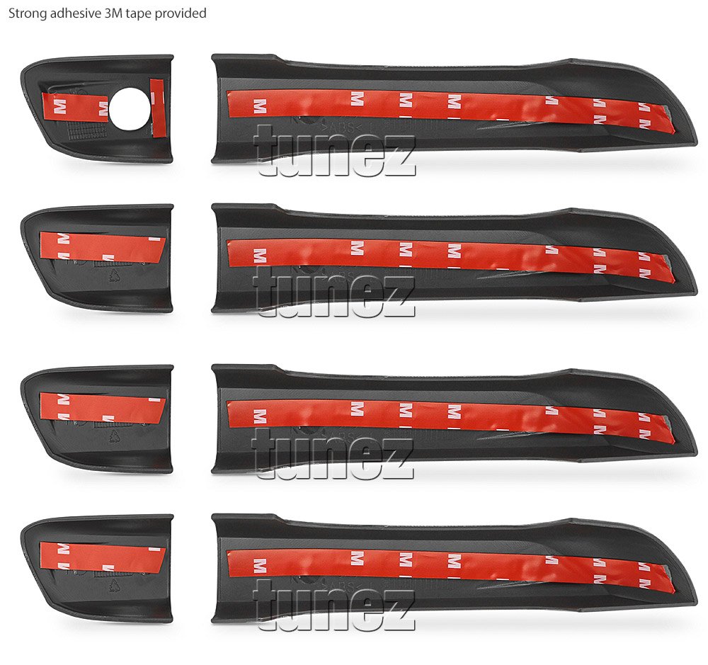 Black Door Handle Guard Cover Protector For Isuzu D-Max DMax RG 2021 2022