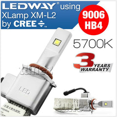 CREE 9006 HB4 Car LED Headlight Conversion Replace Kit Fog Light Bulb White Lamp