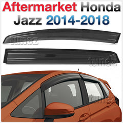 Window Door Visor Weathershield Weather Shield For Honda Jazz Fit GK5 2015