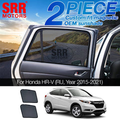 Custom Magnetic Sun Shade Rear Door Car Window For Honda HR-V HRV 2015-2021 RU