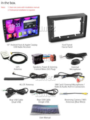 10" Android Car MP3 Player For Ford Transit 3rd Gen 2006-2013 Stereo Radio GPS