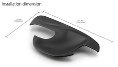 Matt Door Handle Cup Guard Cover For Ford Ranger T6 PX3 MK1 MK2 MK3 XL XLT Matt Door Handle Cup Guard Cover For Ford Ranger T6 PX3 MK1 MK2 MK3 XL XLT