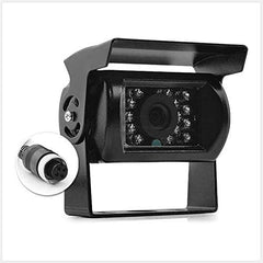 4PIN Heavy Duty 12V 24V CCD IR Colour Reverse Reversing Camera Parking Rear View