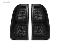 NEW 2021 Smoke LED Tail Light Rear Lamp For Toyota Hilux 2015-2020 SR SR5