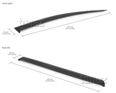 Window Door Visor Weathershield Weather Shield For Mitsubishi Pajero Sport QE QF Window Door Visor Weathershield Weather Shield For Mitsubishi Pajero Sport QE QF