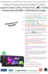 Android Car Radio For Land Rover Discovery Disco 3 Stereo Head Unit MP3 Player