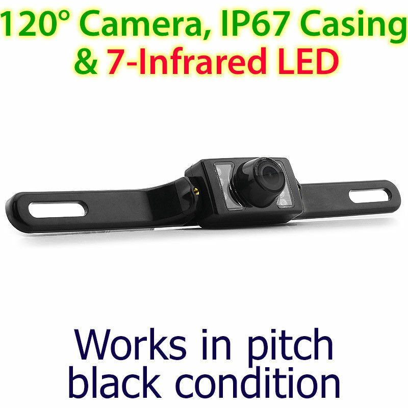License Plate Infrared IR CCD Waterproof Car Reversing Camera Parking Rear License Plate Infrared IR CCD Waterproof Car Reversing Camera Parking Rear