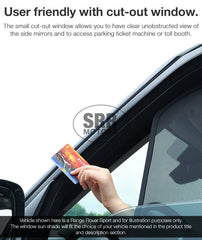 Custom Magnetic Sun Shade Rear Door Car Window For Nissan Navara NP300 2015-2021 Custom Magnetic Sun Shade Rear Door Car Window For Nissan Navara NP300 2015-2021