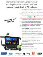 10" Android MP3 Car Player For Mitsubishi Lancer 2007-2017 GPS Radio Stereo MP4