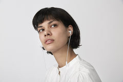 Pioneer C3 Lightweight in-Ear Headphone with Powerful 10 mm Driver and Aluminium Design - White