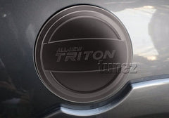 Petrol Gas Fuel Tank Door Cap Black Cover Car Compatible with Mitsubishi Triton MQ Year 2015-2018 Petrol Gas Fuel Tank Door Cap Black Cover Car Compatible with Mitsubishi Triton MQ Year 2015-2018
