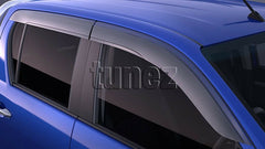 Window Door Visor Weathershield Weather Shield For Toyota Hilux SR SR5 Workmate Window Door Visor Weathershield Weather Shield For Toyota Hilux SR SR5 Workmate