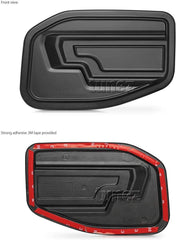Fuel Gas Petrol Tank Door Matte Black Cover Car Compatible with Ford Ranger Raptor 2018 2019