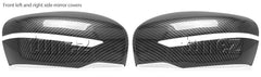 Glossy Carbon Fiber Print Side Mirror Cover For Nissan Navara NP300 D23 STX ST
