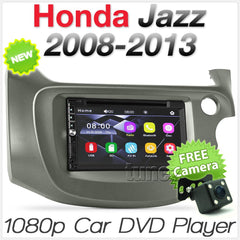 Car DVD Player For Honda Jazz 2008-2013 MP3 USB Radio Stereo CD Camera