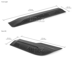 Door Guard Side Protector Cover Cladding For Mitsubishi Triton MR 2021 2022 Door Guard Side Protector Cover Cladding For Mitsubishi Triton MR 2021 2022