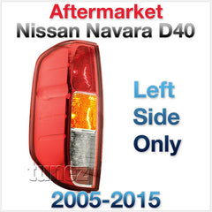 New LEFT Side Nissan Navara D40 RX ST ST-X 2005-2015 Tail Light OEM Quality Rear