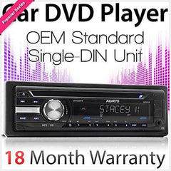 Single-DIN Car DVD Player Head Unit Player Stereo Radio USB MP3 SD Universal