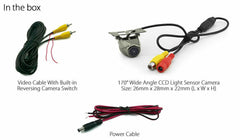 CCD Waterproof Small Night Vision Car Reverse Camera Rear View Parking Brass CCD Waterproof Small Night Vision Car Reverse Camera Rear View Parking Brass