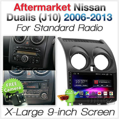 9" Android Car MP3 Player For Nissan Dualis J10 2006-2013 MP4 Stereo Radio USB