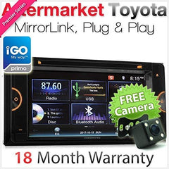 Car DVD GPS Player for Toyota Corolla Camry RAV4 MirrorLink Stereo Radio USB MP4