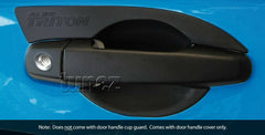 Matt Manual Remote Key Door Handle Cover Guard For Mitsubishi Triton MQ MR Matt Manual Remote Key Door Handle Cover Guard For Mitsubishi Triton MQ MR