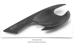 4x Door Handle Cup Guard Cover Matt Black For Mitsubishi Triton MQ MR 4x Door Handle Cup Guard Cover Matt Black For Mitsubishi Triton MQ MR