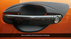 Matt Door Handle Cup Guard Cover For Ford Ranger T6 PX3 MK1 MK2 MK3 XL XLT Matt Door Handle Cup Guard Cover For Ford Ranger T6 PX3 MK1 MK2 MK3 XL XLT