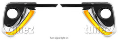 DRL Daytime Running Light LED Toyota Fortuner 2015 2016 2017 Fog Lamp Indicator DRL Daytime Running Light LED Toyota Fortuner 2015 2016 2017 Fog Lamp Indicator
