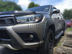 Front Tail Rear Light Lamp Cover For Toyota Hilux 2016 2017 2018 Black Eyelid Front Tail Rear Light Lamp Cover For Toyota Hilux 2016 2017 2018 Black Eyelid