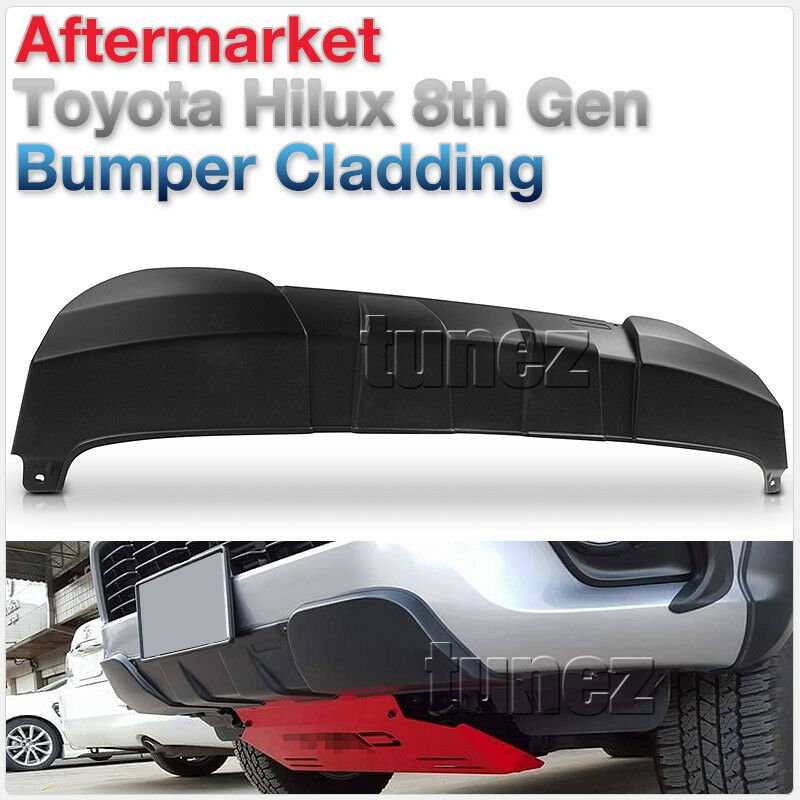 Front Bumper Cladding Guard For Toyota Hilux Revo SR SR5 2015 2016 2017 2018 TRD Front Bumper Cladding Guard For Toyota Hilux Revo SR SR5 2015 2016 2017 2018 TRD