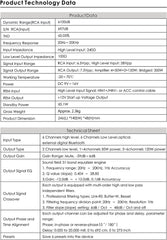 Nakamichi NDS6831A-II Car Stereo Digital Signal Processing Power Car Amplifier DSP 6 Channels High 2 Channels Low Level Input External Bluetooth Optical Nakamichi NDS6831A-II Car Stereo Digital Signal Processing Power Car Amplifier DSP 6 Channels High 2 Channels Low Level Input External Bluetooth Optical