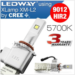 LEDway CREE 9012 HIR2 Car Headlamp Headlight Conversion Kit Bulbs Light Truck