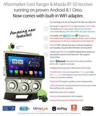 9" Android Car MP3 Player For Ford Ranger PJ PK Radio Stereo Head Unit GPS MP4