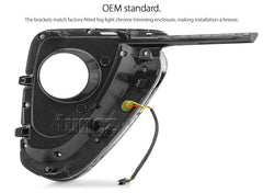 DRL Daytime Running Light LED Toyota Fortuner 2015 2016 2017 Fog Lamp Indicator DRL Daytime Running Light LED Toyota Fortuner 2015 2016 2017 Fog Lamp Indicator