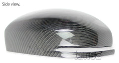 Genuine Carbon Fiber Side Mirror Cover Car For Honda Fit Jazz GK5 2015 2016 2017