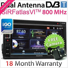 6.75" Car DVD GPS Player Digital TV DVB-T MPEG-4 Stereo Head Unit Radio OEM