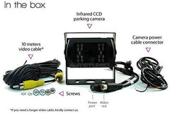 24v/12v CCD Reversing Camera Caravan Truck 7" Large Monitor Screen Parking Car 24v/12v CCD Reversing Camera Caravan Truck 7" Large Monitor Screen Parking Car