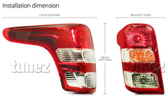 Left Side Replacement Rear Tail Light Lamp Mitsubishi Triton LC200 MQ 2017 2018 Left Side Replacement Rear Tail Light Lamp Mitsubishi Triton LC200 MQ 2017 2018