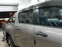 Matt Black Keyless Smart Key Door Handle Cover For Toyota Hilux 2018 2019 2020 Matt Black Keyless Smart Key Door Handle Cover For Toyota Hilux 2018 2019 2020