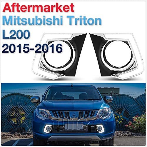 Daytime Running Light DRL Pair Set for Mitsubishi Triton MQ L200 2015-2017 GLX GLS Exceed LED Fog Lamp Car Front Light Daytime Running Light DRL Pair Set for Mitsubishi Triton MQ L200 2015-2017 GLX GLS Exceed LED Fog Lamp Car Front Light