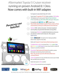 9" Android Car MP3 Player For Toyota FJ Cruiser GSJ15 2011-2016 GPS Radio MP4