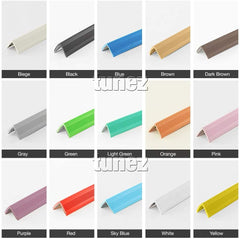 Durable Wall Corner Guards Protector Edge Baby Cover Bumper Parent Safety (Inelastic Corner Protector) 2.5cm x 2.5cm (0.98 x 0.98 Inch) Durable Wall Corner Guards Protector Edge Baby Cover Bumper Parent Safety (Inelastic Corner Protector) 2.5cm x 2.5cm (0.98 x 0.98 Inch)