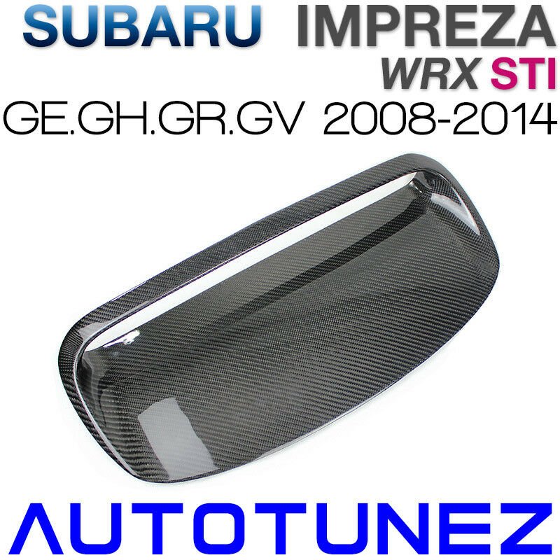 Carbon Fiber Air Hood Scoop Intake Vent Bonnet For Subaru WRX STI GE GH 2008-14 Carbon Fiber Air Hood Scoop Intake Vent Bonnet For Subaru WRX STI GE GH 2008-14